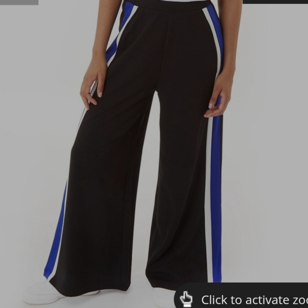 French Connection Womens Crepe Wide Leg Joggers Trousers new size 2